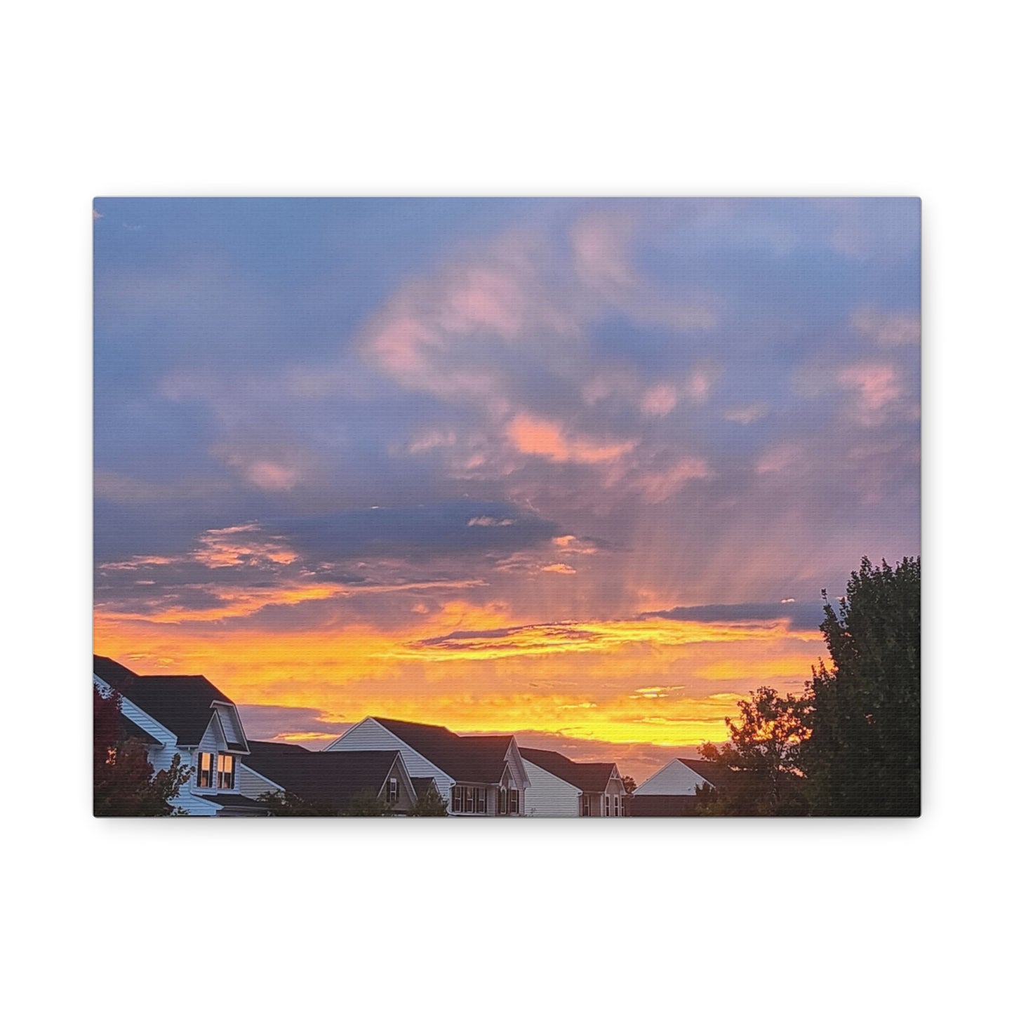 Sunset Serenity Stretched Canvas Art - 1.25" Depth
