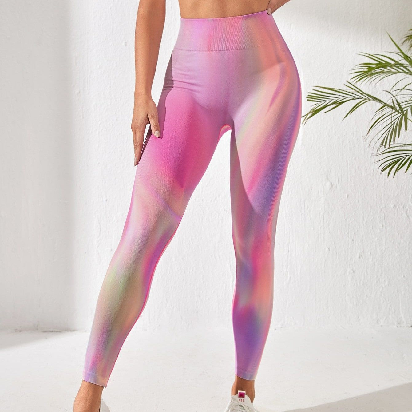 Tie-dye Gradient Women's Sports Leggings