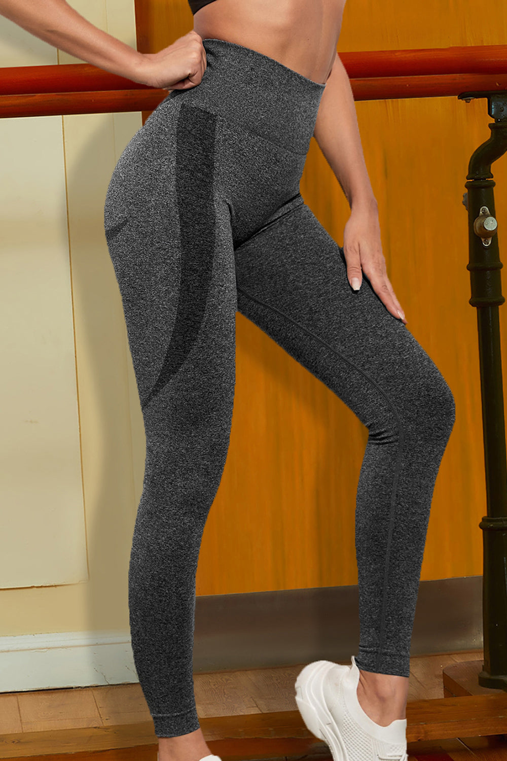 Wide Waistband Sports Leggings